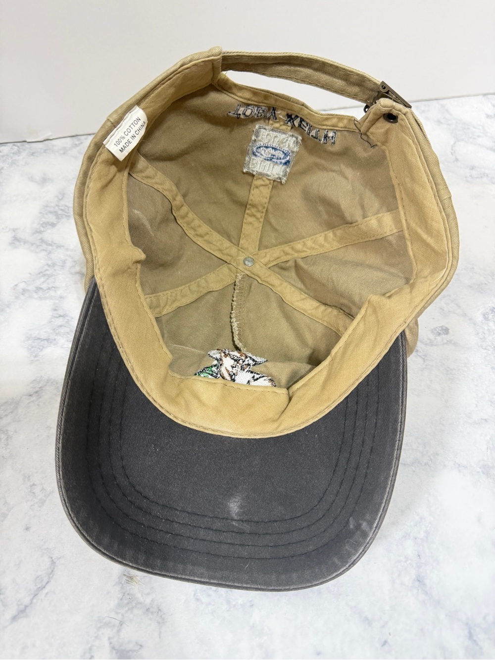Ford Toby Keith tan baseball cap hat embroidered cotton - Picture 5 of 5